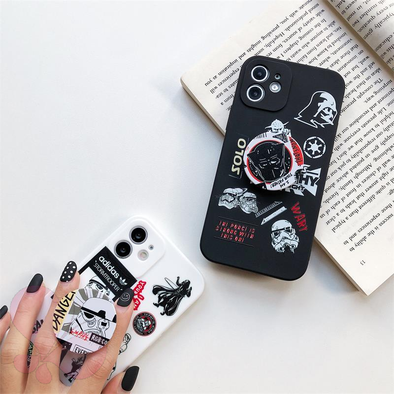 Soft Case Bahan Tpu Desain Star Wars Untuk Iphone 6s 7 8 Plus Iphone 12 11 Pro Max X Xr Xs Max Se 2020