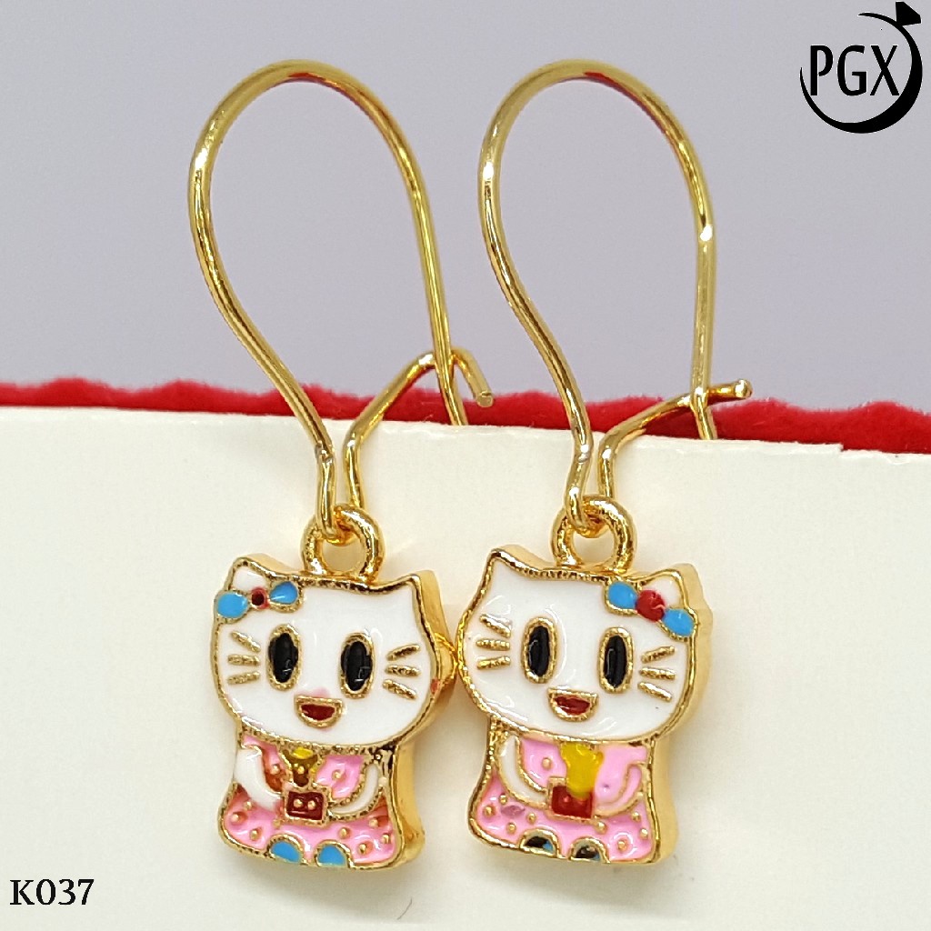 PGX Anting Anak Xuping Aksesoris Perhiasan Lapis Emas Premium - K037