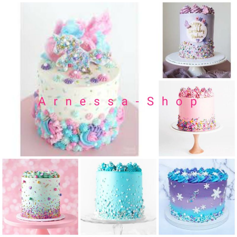 

sprinkle 15gr GULA EDIBLE CAKE sprinkle HIASAN KUE MUTIARA 1M ALAS ADONAN CAKE butterfly arnessa cutter emboser fondant bola emas unicorn bintang laut