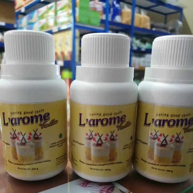 Larome Vanilla Perisa Vanilla Essence Cair 100gr Expired Juli 2021 Shopee Indonesia