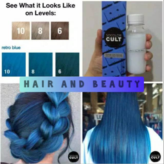 √COD√Matrix Socolor Cult Retro Blue + Depelover Oxydan Mini (1Set)