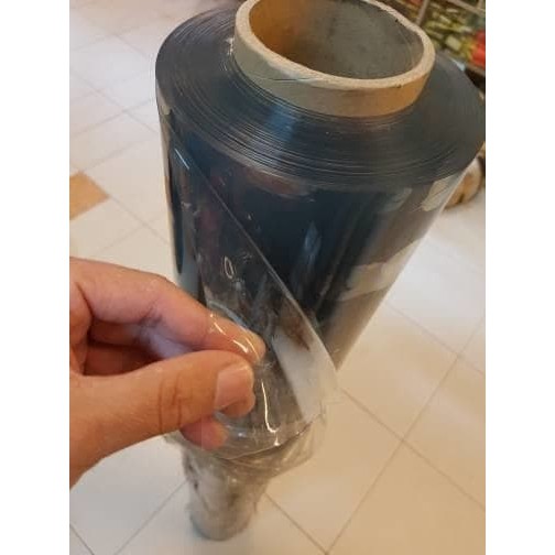

PVC Clear 0,5mm Plastik Wide Clear