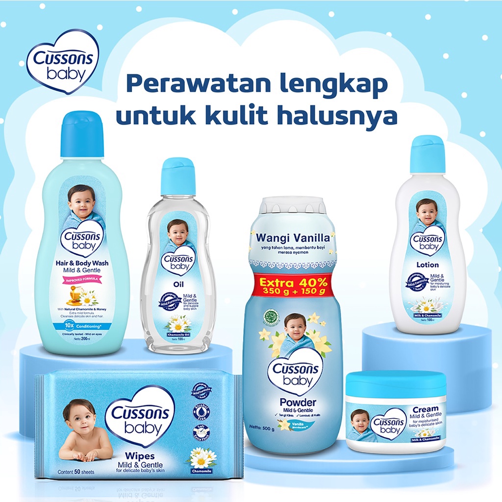 Bisa COD Cussons Baby Prince Gift Box - Gift Set - Paket Hadiah Bayi Sabun Lotion Bayi