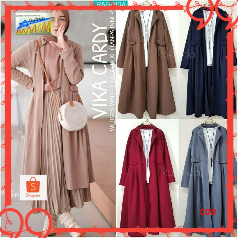 VIKA CARDY PREMIUM / VIKA CARDIGAN / VIKA CARDIGAN LONG OUTER / VIKA OUTER / LONG CARDY