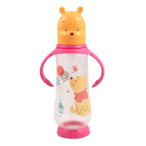 Winnie The Pooh Baby Bottle /Botol Susu Bayi With Handle 240ml