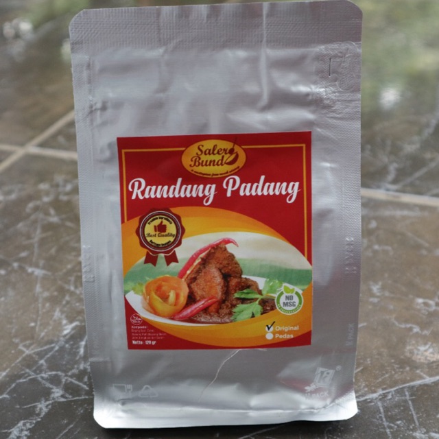 

Rendang Daging Padang-Original/Pedas - 120gr