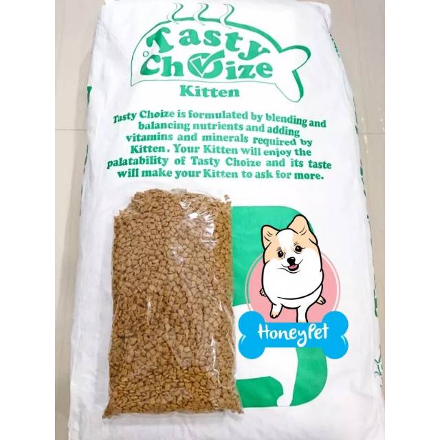 Tasty Choize Kitten Repack 1kg Makanan Kucing Cat Food Shopee