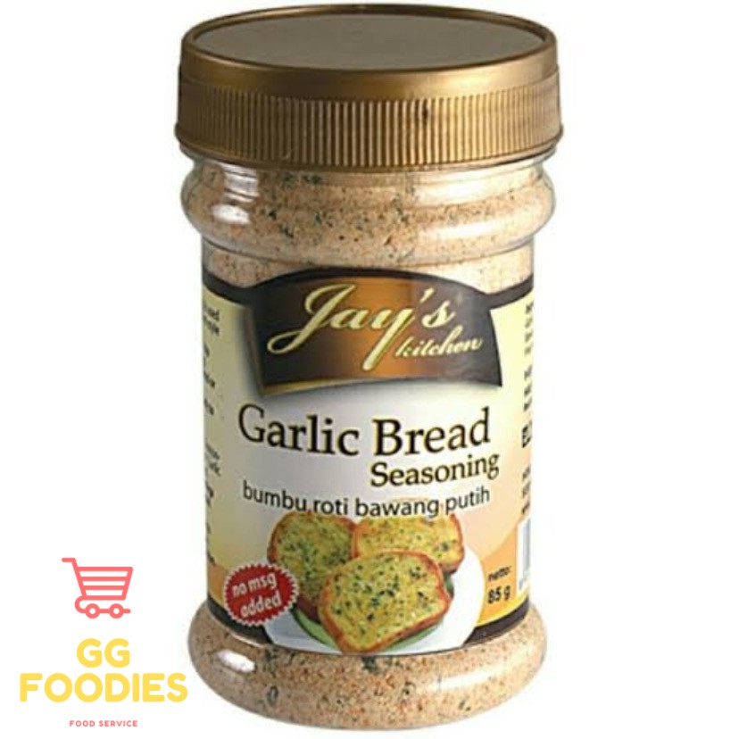 

JAY'S GARLIC BREAD SEASONING / BUMBU ROTI BAWANG PUTIH 85 GR HALAL