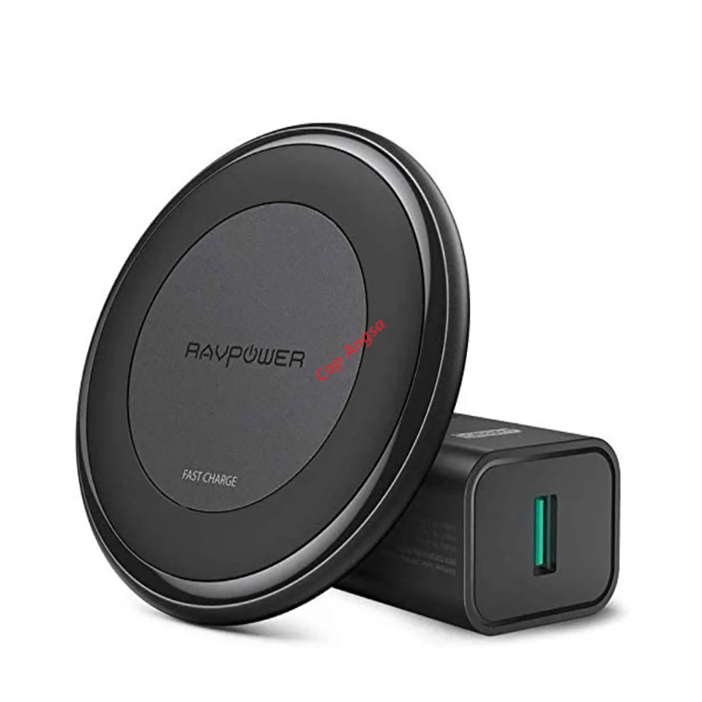RAVPower RP PC058 FAST CHARGING WIRELESS CHARGER HP 7.5W iPHONE 10W ANDROID RAV POWER PC 058 QUICK