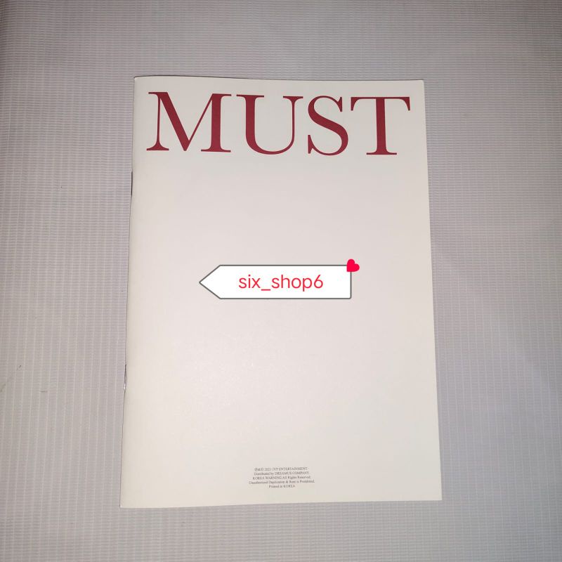 2PM LIMITED PHOTOBOOK FROM MUST ALBUM LE