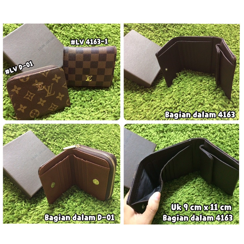 Dompet LV Lipat Wanita Premium (D-01-x-4163-1 )