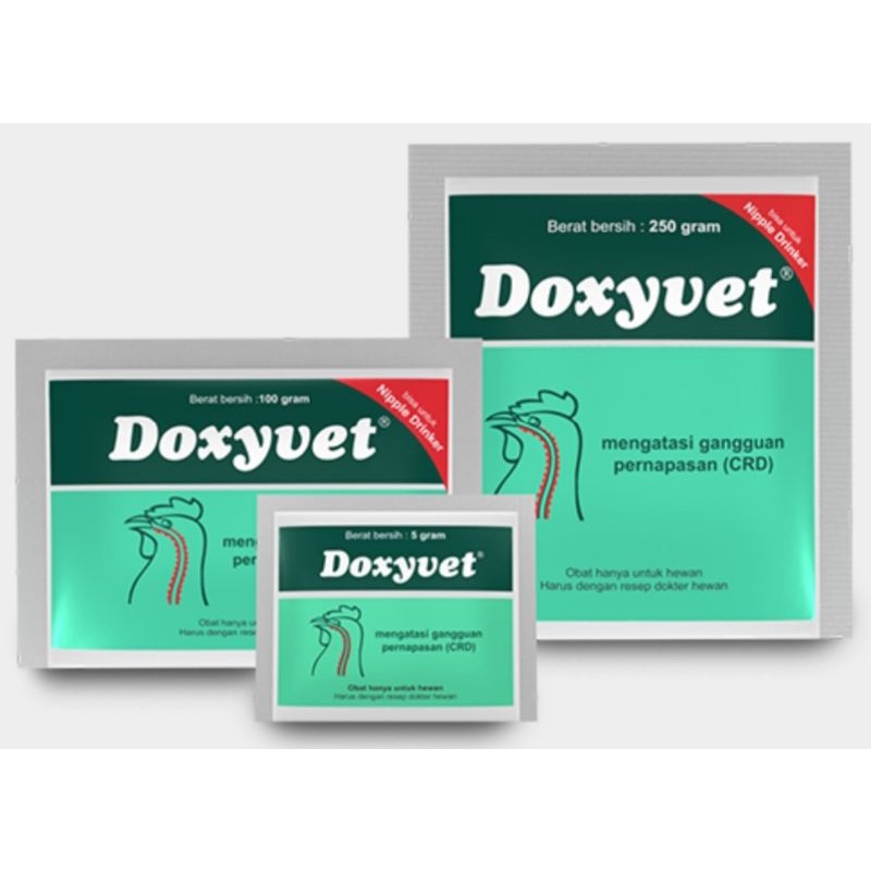 Doxyvet 250 gram obat ngorok pilek CRD ayam-medion