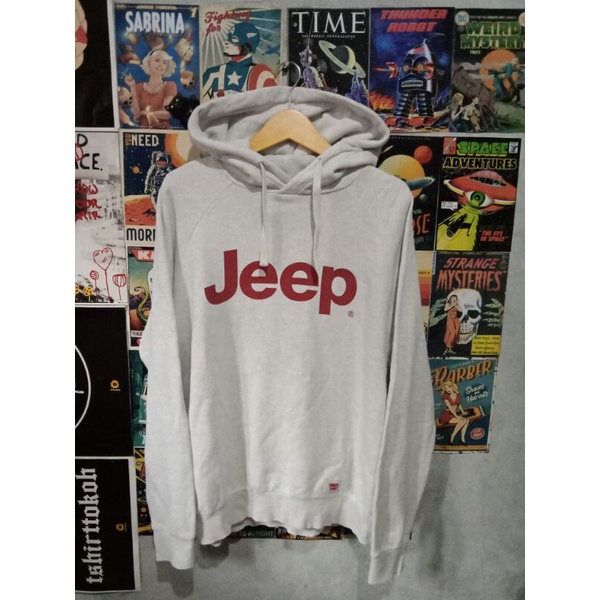 Hoodie jeep second ori preloved