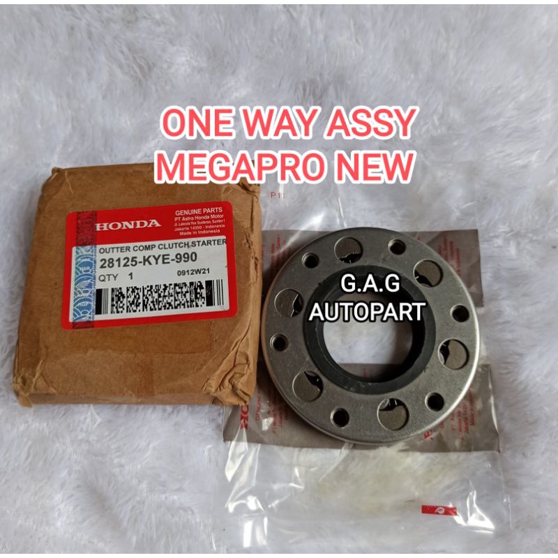 ONE WAY ASSY HONDA MEGAPRO NEW MONOSHOCK VERZA