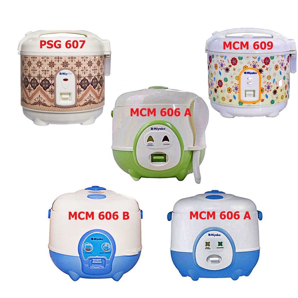 Panci Rice Cooker Magic Com Miyako 0.6 1.0 1.2 1.8 2.2 6 20 Liter Panci Magiccom Megicom Teflon Daleman Miyako 0.6 1.0 1.2 1.8 2.2 6 20 Liter Anti Lengket Original