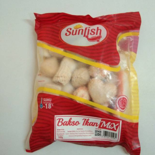 

Sunfish Bakso Ikan Mix 500gr