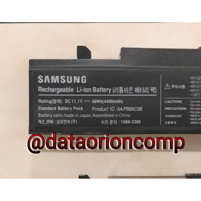 Baterai Battery Samsung NP300 NP300E4X NP305 NP355 NP355E4X R408 R428 RF409 RF410 RF411 RF509 RF510 RV409 RV410 RV413