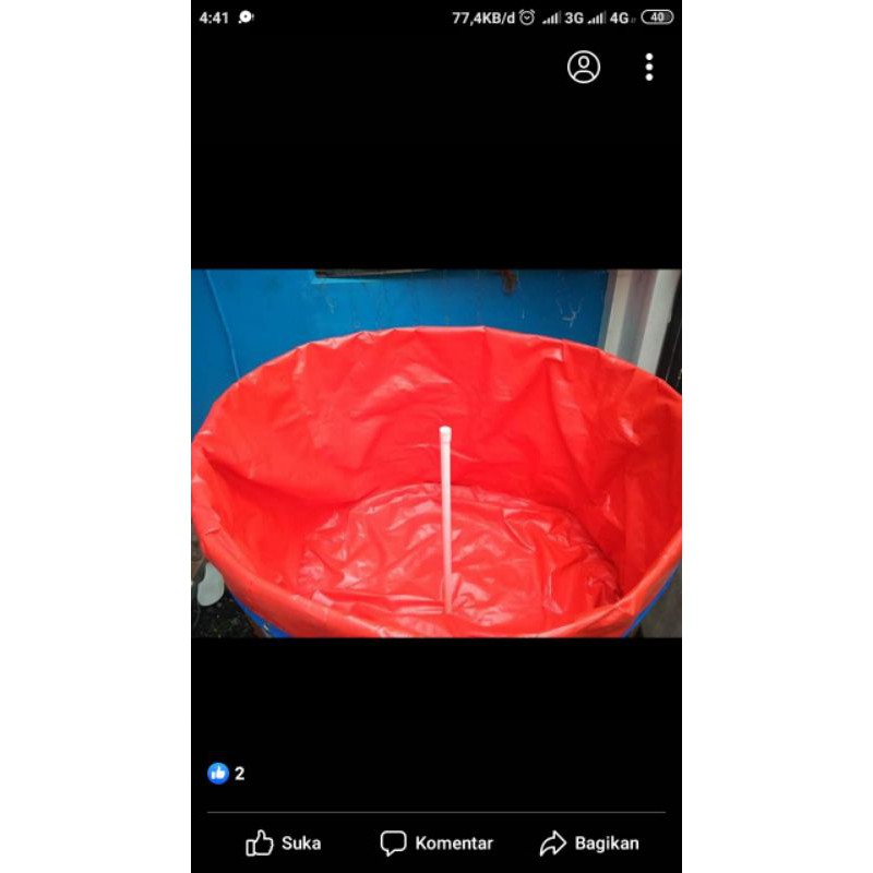 KOLAM BULAT DIAMETER 2 TINGGI 1 TIPE A12 KOREA +DRAINASE