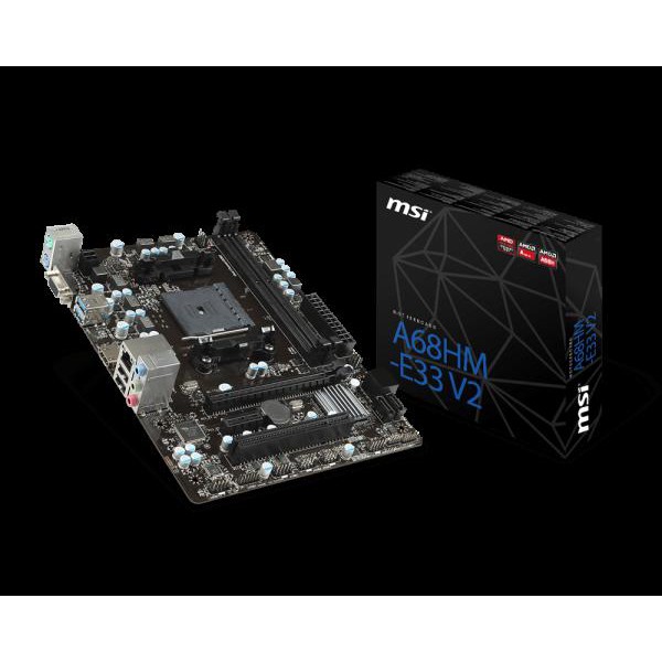 BEST SELLER MSI MOTHERBOARD A68HM-E33 V2 (SOCKET FM2+)