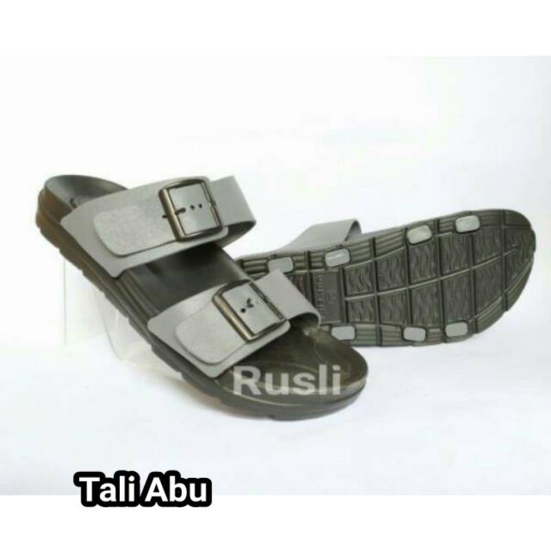 (COD) TERMURAH Sandal Karet Pria Wanita Santai Yumeida 2 Tali 7122