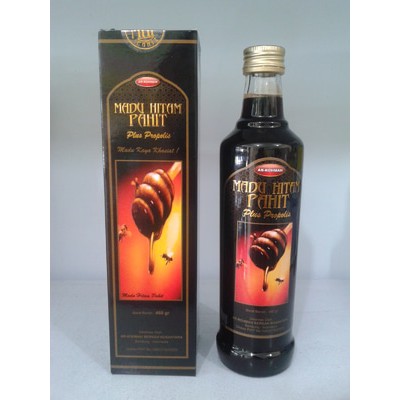 

Madu Hitam Pahit Ar Rohmah Plus Propolis Original Obat Diabetes