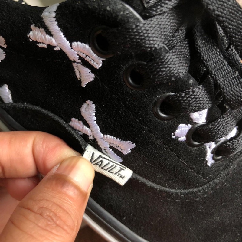 VANS ERA VAULT OG X WTAPS BLACK BONES