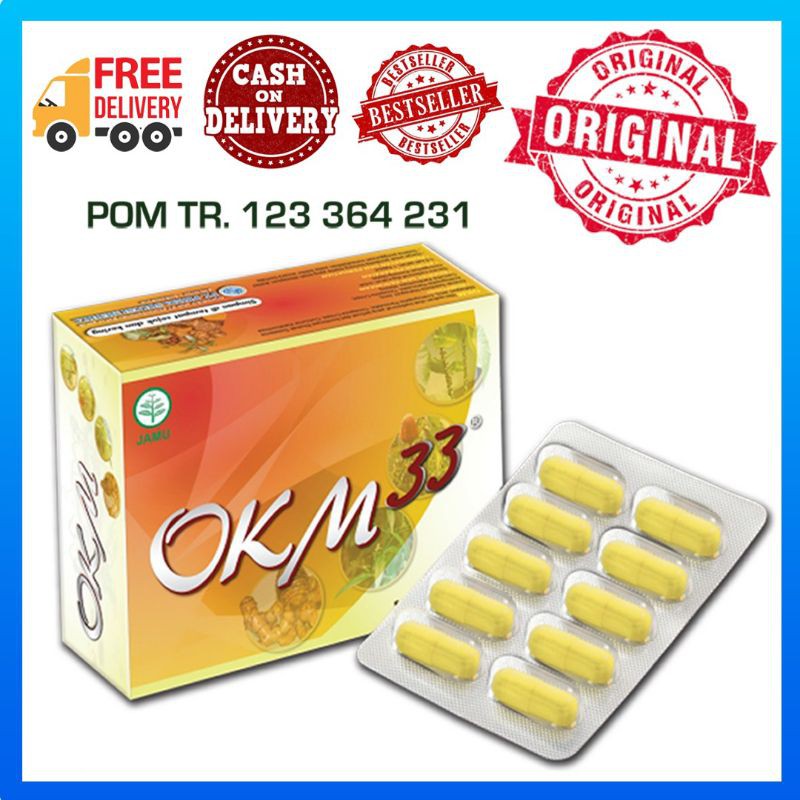 

obat diabetes, obat gula darah, obat kencing manis, OKM33 / OKM