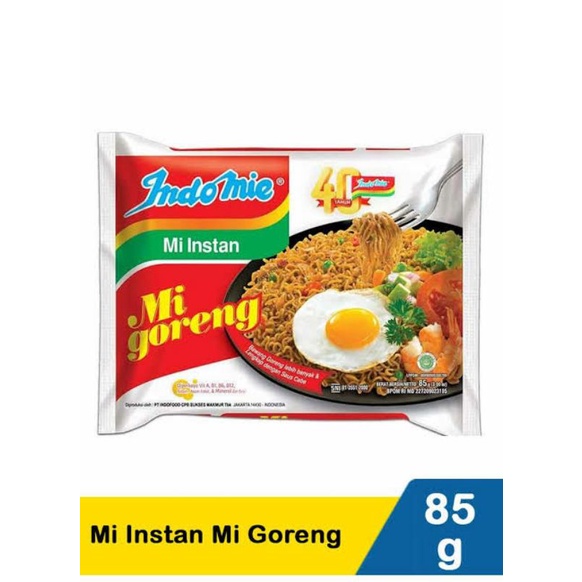 

Indomie goreng 85gr per 1pcs