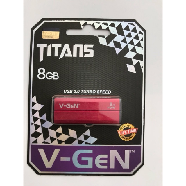 USB 3.0 TITANS 8 Gb (RED) | Vgen | USB | FLASHDISK