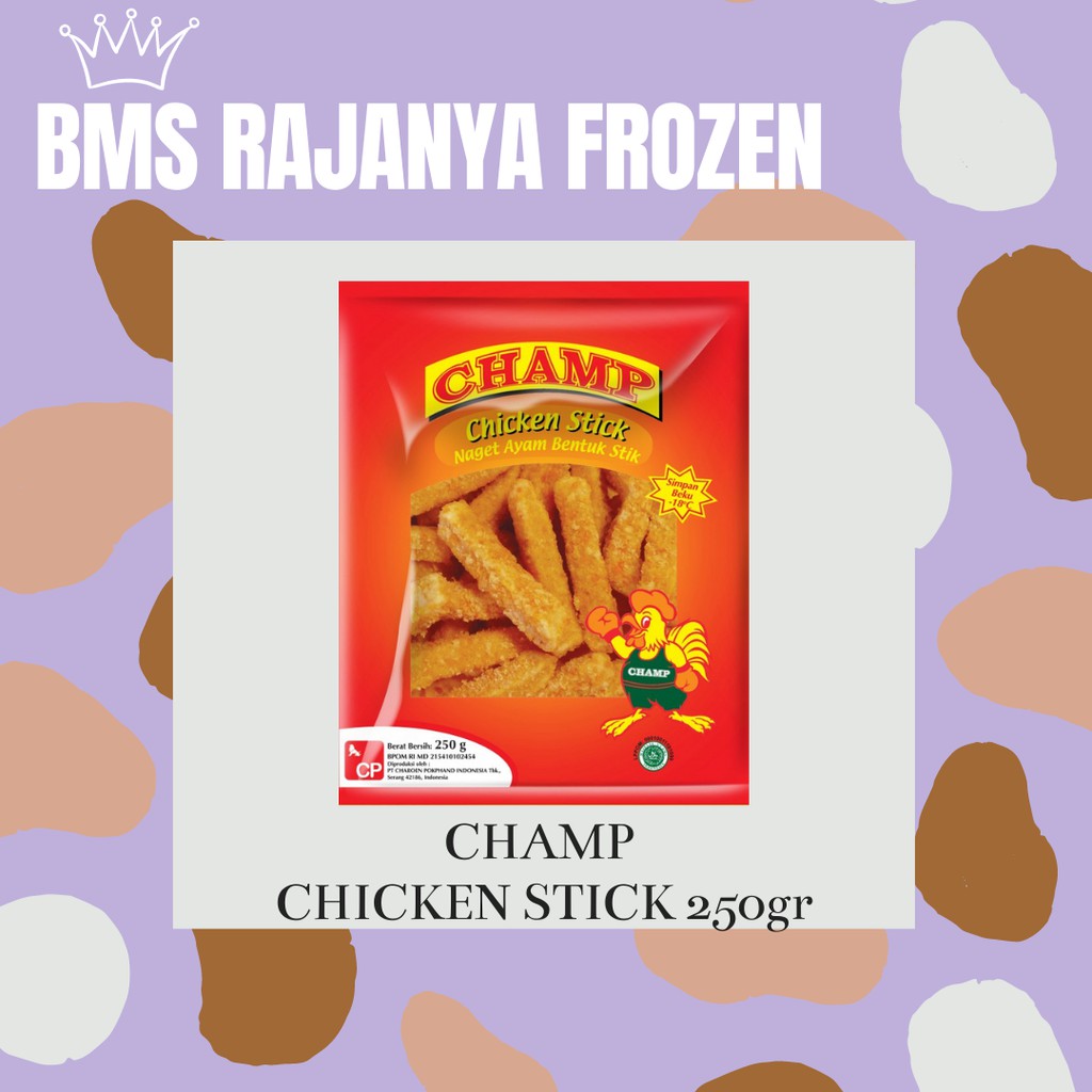 

CHAMP CHICKEN STICK 250gr