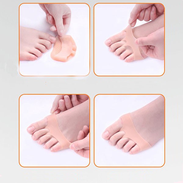 silikon pelindung kaki forefoot silicone pad fas009 (4F4)