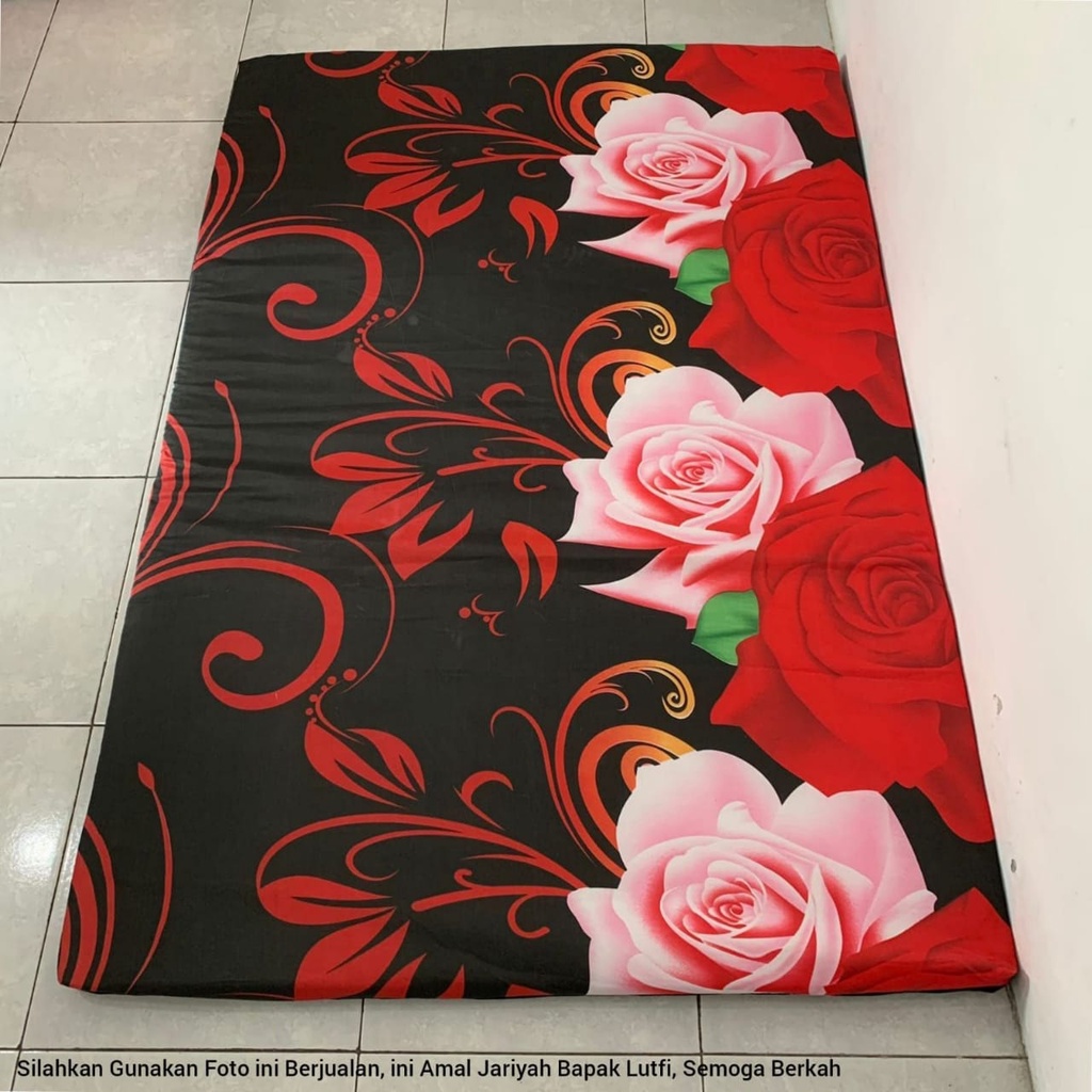 [AlexaCollection]Kasur lipat Dacron uk. 120x170x5 cm berbahan dacron lembar