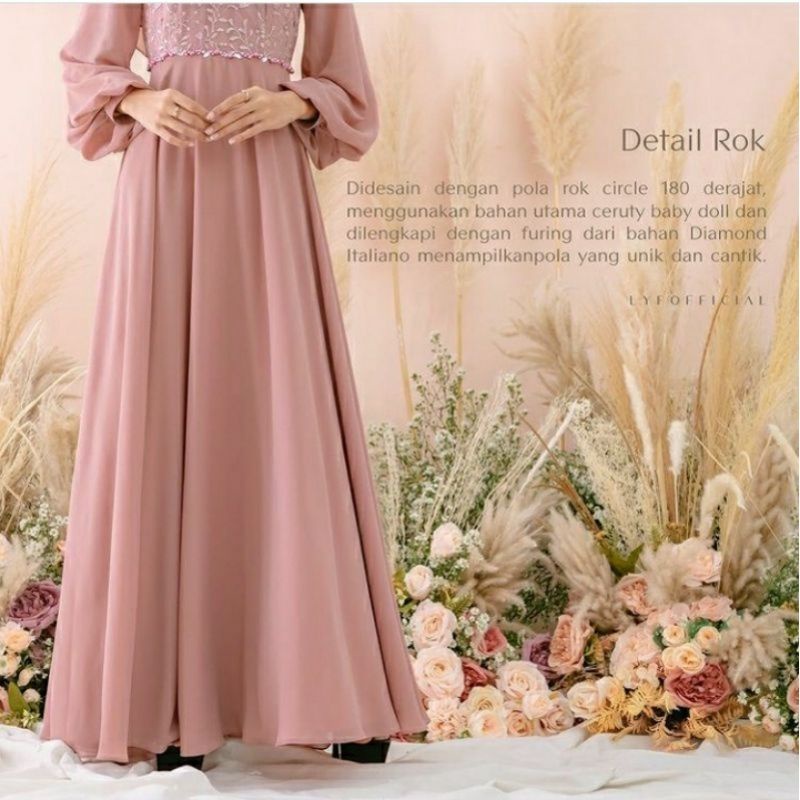 Diskon !!! QIANA DRESS - GAUN PESTA MUSLIMAH - BAJU MUSLIMAH - BAJU PESTA PESTA - BAJU MUSLIMAH BUSUI - GAMIS MEWAH - DRESS PESTA - DRESS PREMIUM - DRESS PARTY - DRESS TERBARU - DRESS TERLARIS - GAUN PESTA BUSUI - GAUN PESTA BUMIL - GAUN WISUDA