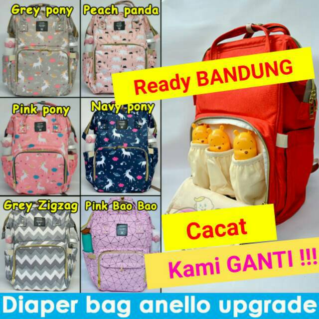 Diaper bag upgrade tas diaperbag ane lo bandung