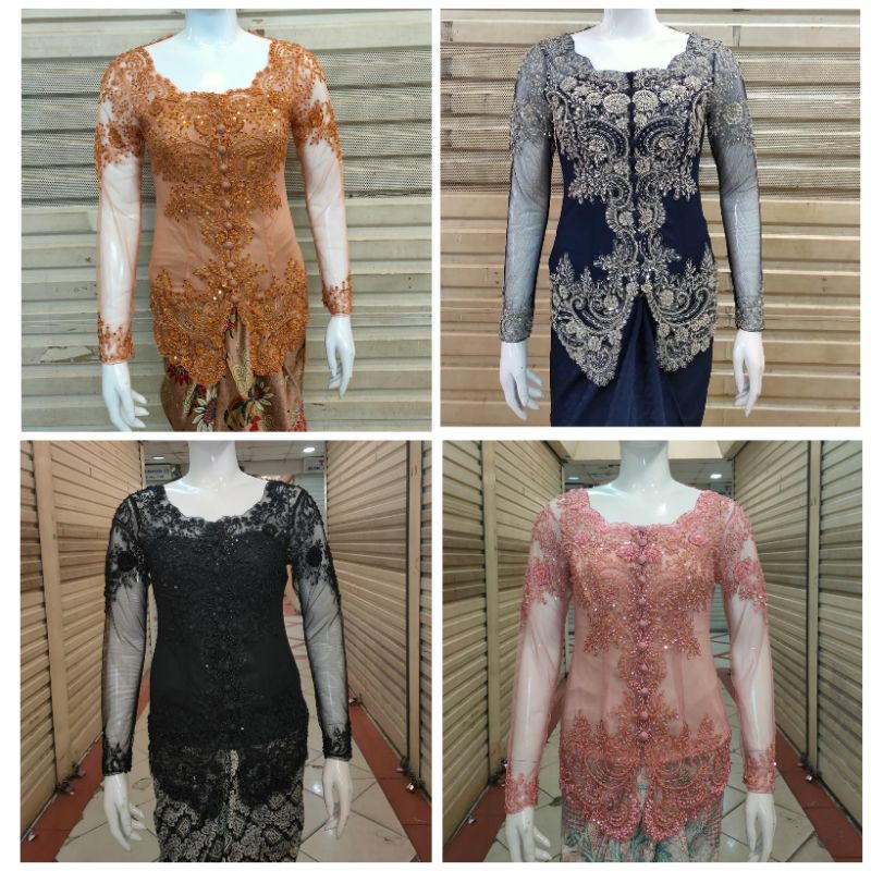 kebaya payet sabrina sherton / kebaya sabrina / kebaya tunangan / payet jepang / OOTD KEBAYA