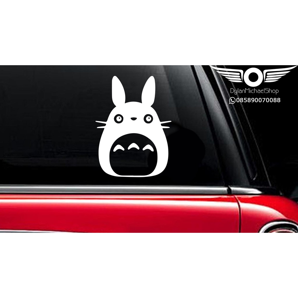 Stiker Kaca My Neighbor Totoro Mobil Car Window Sticker Unik Cute