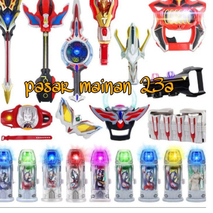 ➱k7 Serba Murah✭ Mainan Senjata Ultraman Z Geed Orb Ginga Pedang Ultraman X 69 ✶