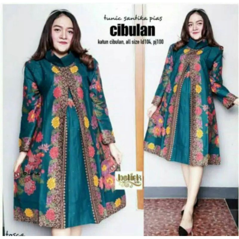 TUNIK BATIK ANTI LUNTUR ASLI PEKALONGAN