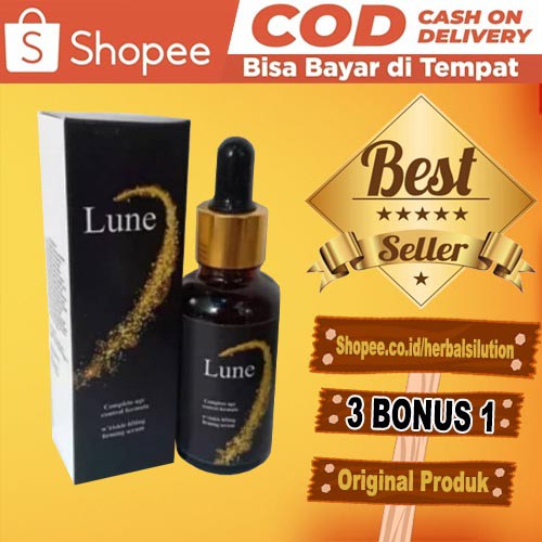NEW Lune Asli - Serum Anti Aging - Penghilang Kerut Wajah - Lune Serum isi 30ml - LUNE SERUM WAJAH
