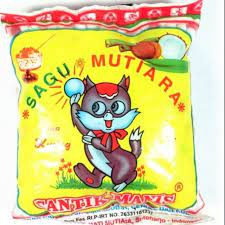 

Sagu Mutiara Cap Kucing/Sagu Mutiara Pack 70g