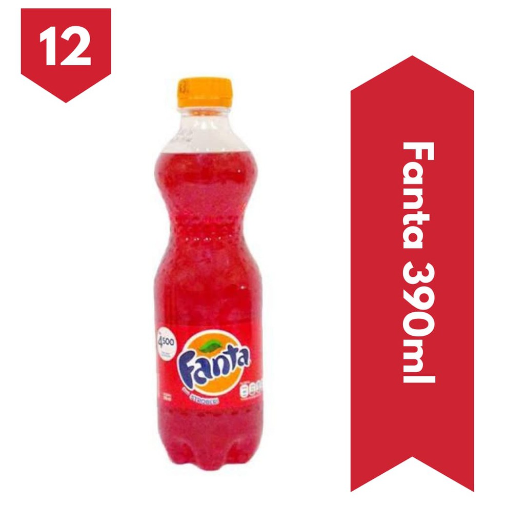 

Fanta Botol 390ml Isi 12Pcs