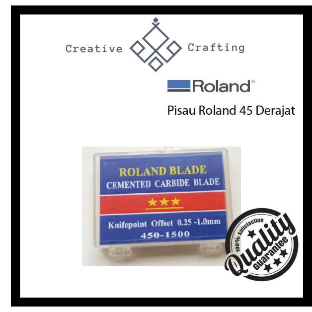 

Mata Pisau Roland 45 Derajat Isi 3 (Biasa) / Roland