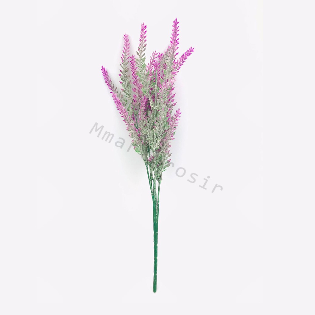 Bunga Lavender / Bunga Plastik/ Bunga Hias / 1 batang 5 tangkai