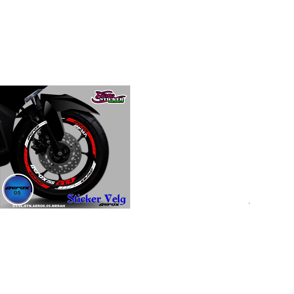 CUTTING LIST VELG AEROX-STICKER CUTTING VARIASI LIST VELG AEROX.005