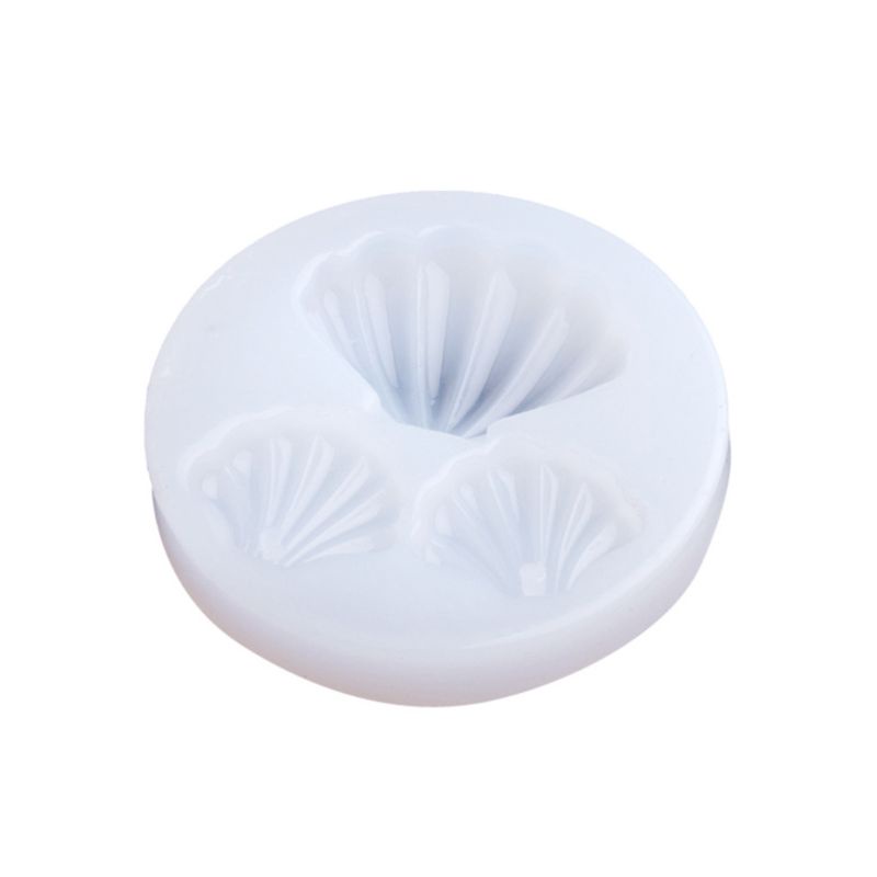 Siy Cetakan Resin Epoksi Uv Mini 3d Bentuk Kerang Laut Bahan Silikon Untuk Diy Aksesoris Perhiasan