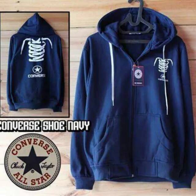 Jaket converse shoe / sweater converse / jaket murah / sweater murah / pakaian pria