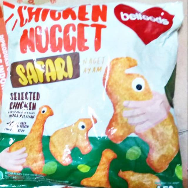 

Chicken Nugget 450 gram | Nuget Bellfoods | Nugget Safari
