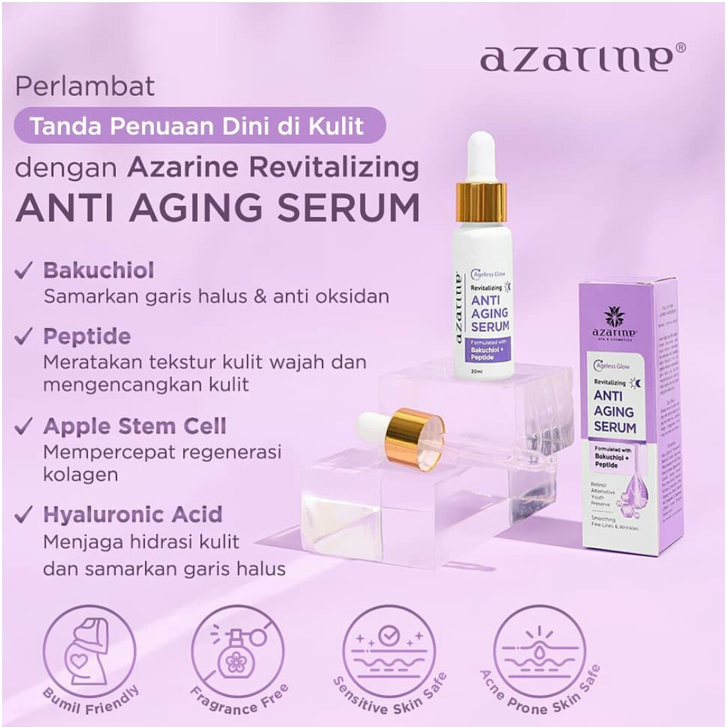 AZARINE Revitalizing Anti Aging Serum 20ml