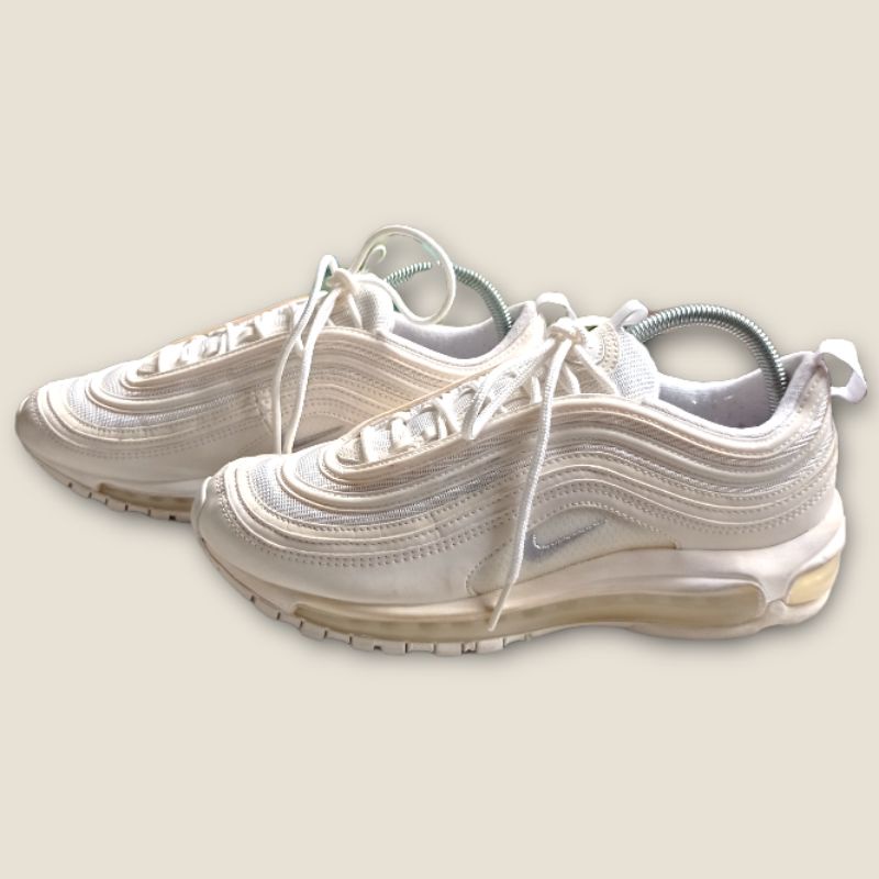 NIKE AIR MAX 97 TRIPLE WHITE SECOND ORIGINAL