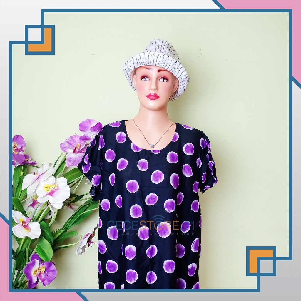 Homewear Daster Katun Rayon | Daster kekinian